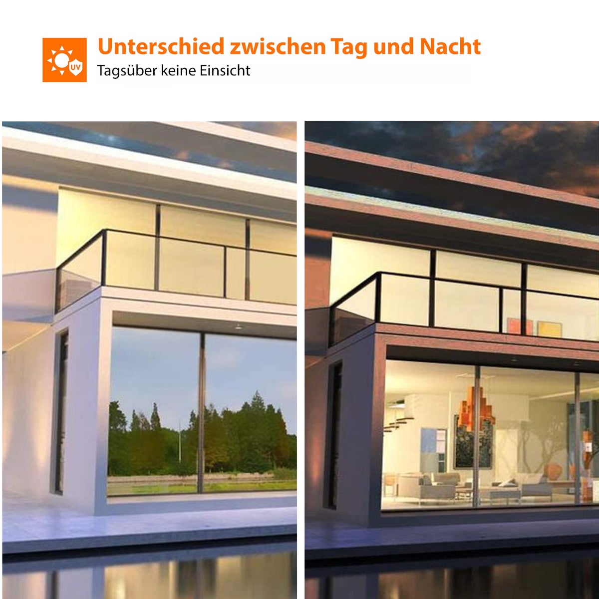 Simple Fix Raamfolie Spiegelfolie Zilver - 70 x 300 cm - Zelfklevende ondoorzichtige privacyfolie voor ramen - Spiegelfolie Raamprivacyfolie - Zilver