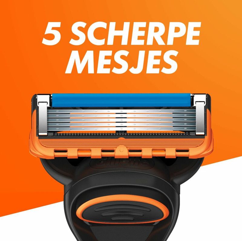 Gillette - Fusion 5 Power - Navulmesjes - 12 Stuks