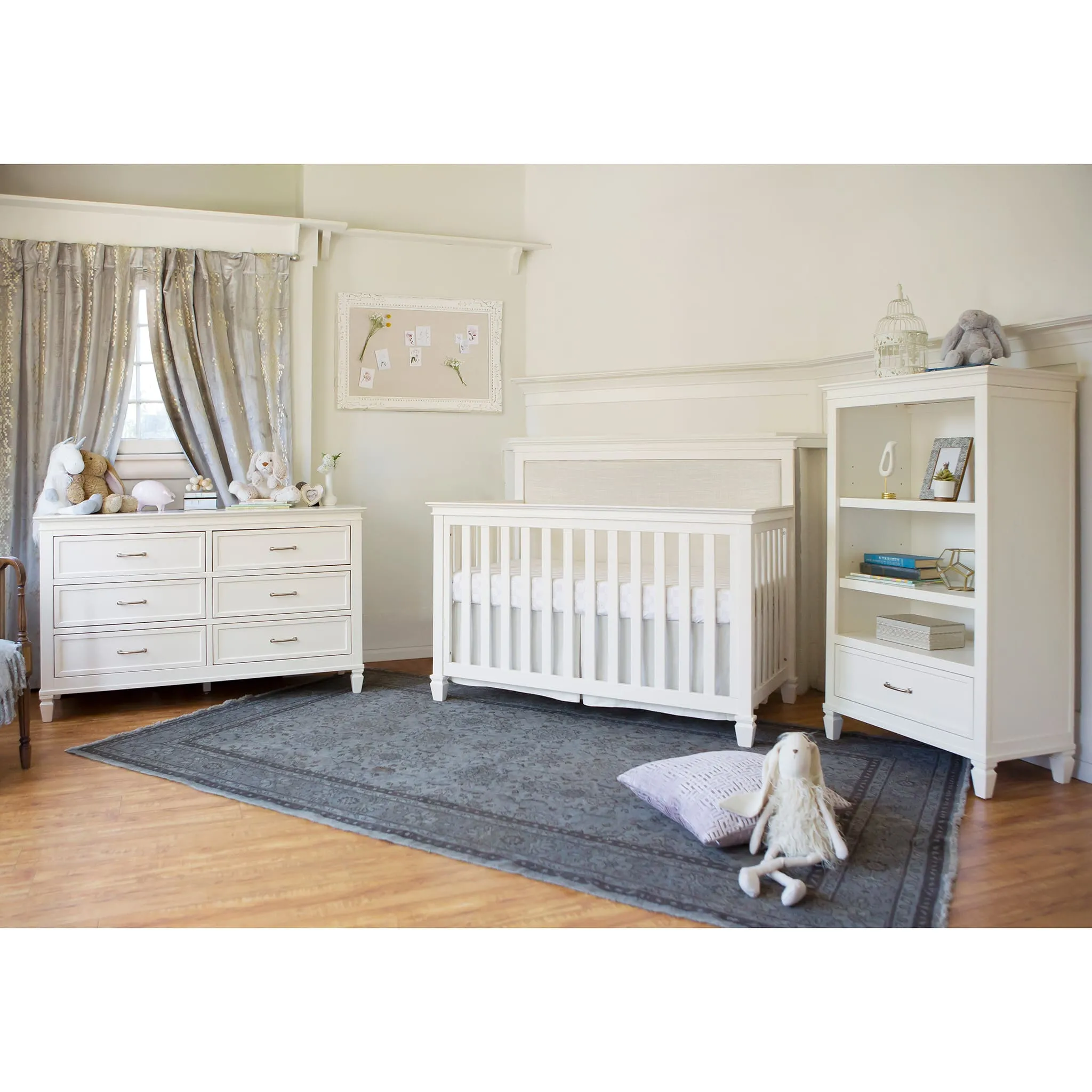 Million Dollar Baby Bureau 6 Tiroirs Darlington - Blanc Chaud