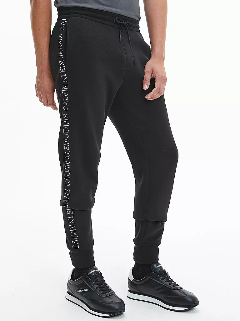 CALVIN KLEIN JEANS Jogginghose  schwarz