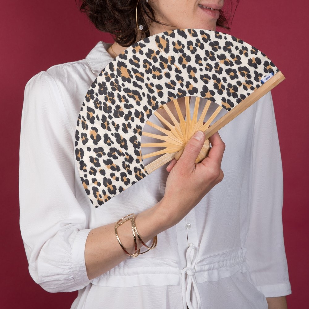 Eventail Leopard