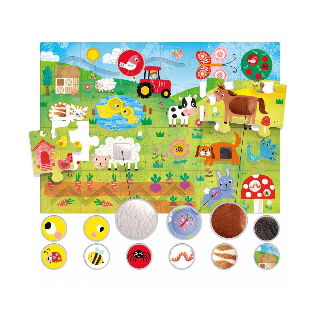 Tactile Puzzle Montessori