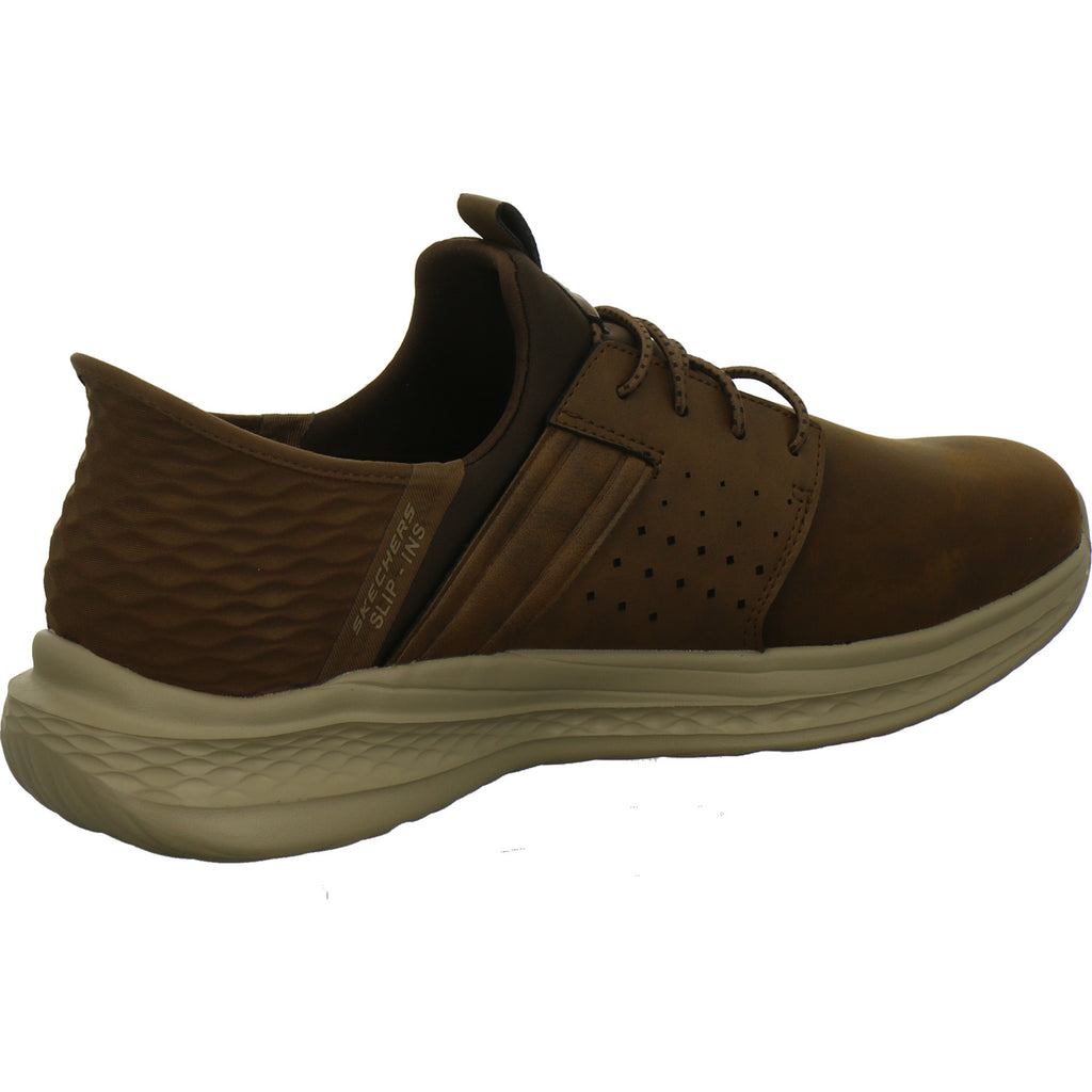 Skechers Sneaker Herren Slip Ins Mittelbraun