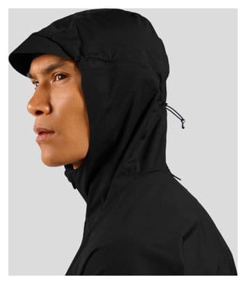 Veste Imperméable Odlo Performance Knit X-Alp Noir