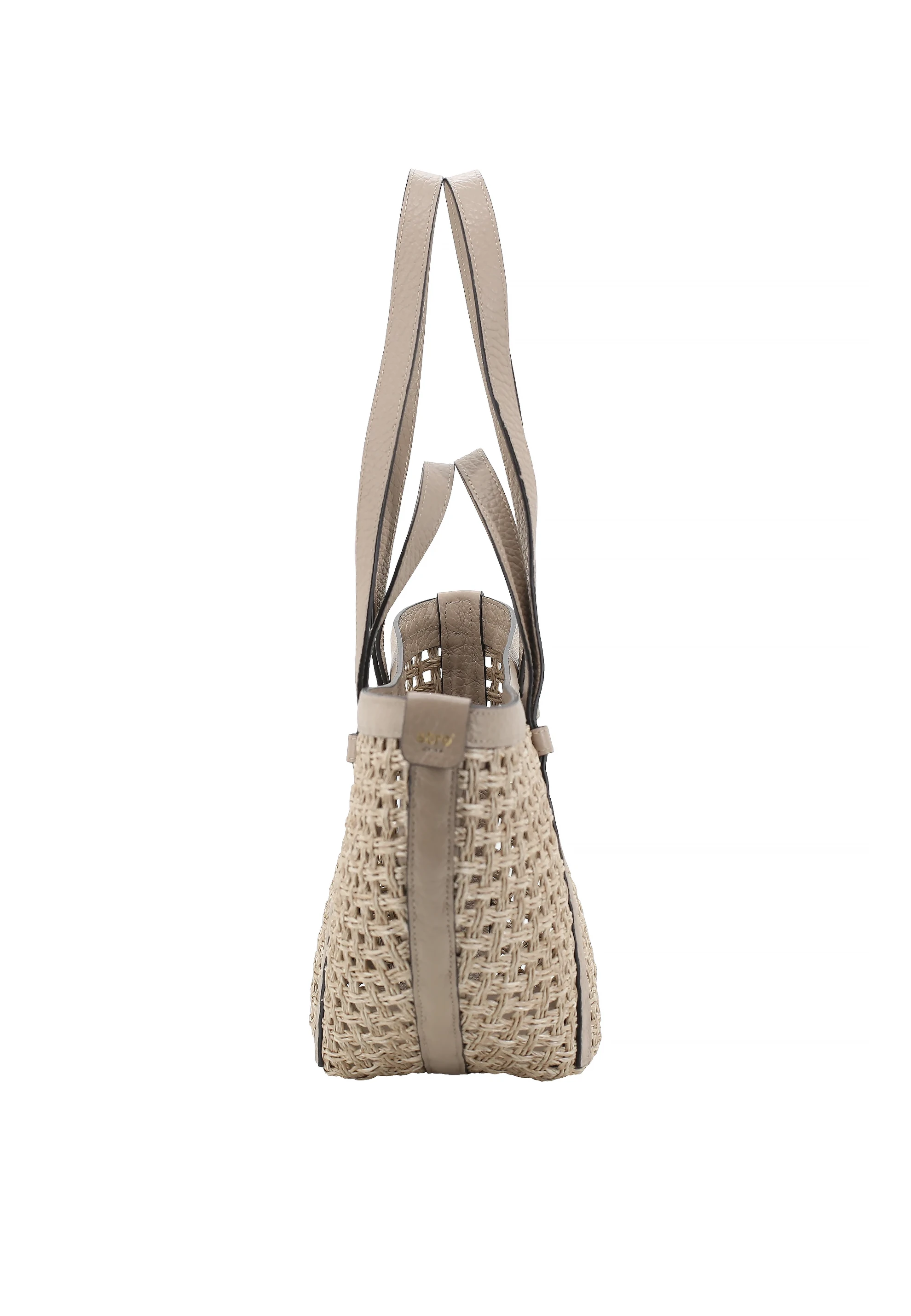 Shopper COSMO medium Raffia/leather Standard