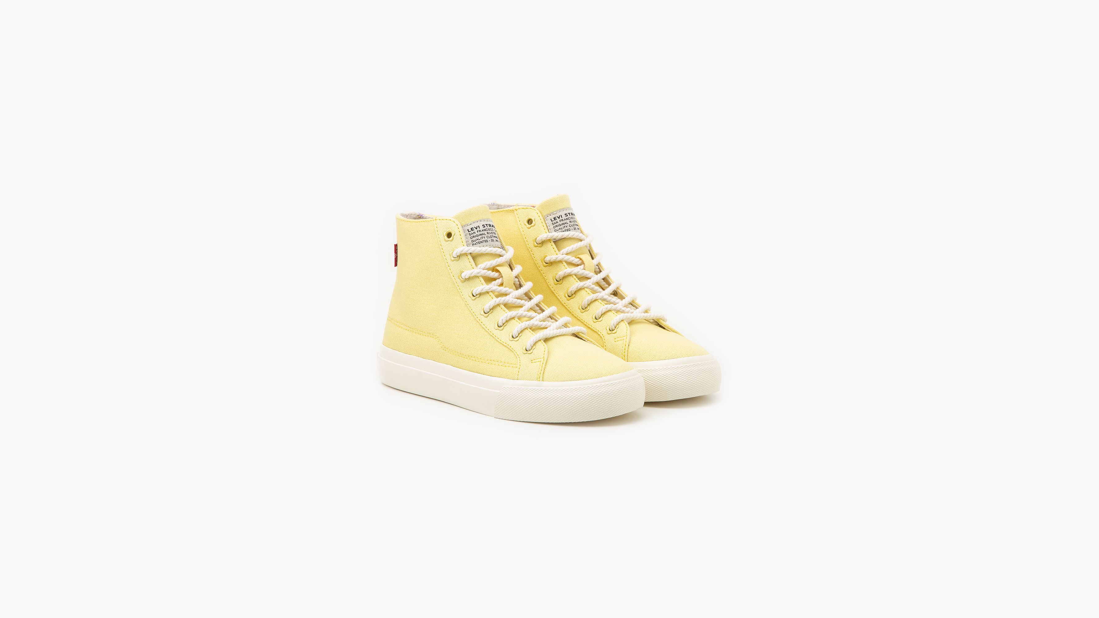 Baskets Decon Mid - Regular Yellow - Jaune