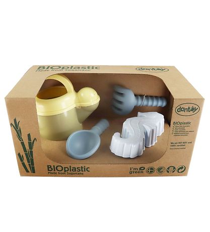 Dantoy BIO Plastic Sands?t m. S?hest -  Grøn/Bl?
