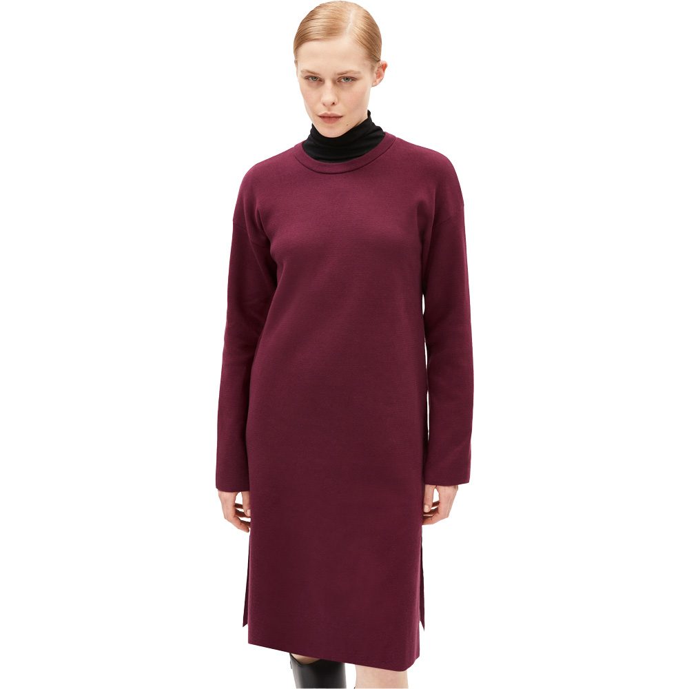Armedangels Rosanniaas Strickkleid Damen cranberry juice