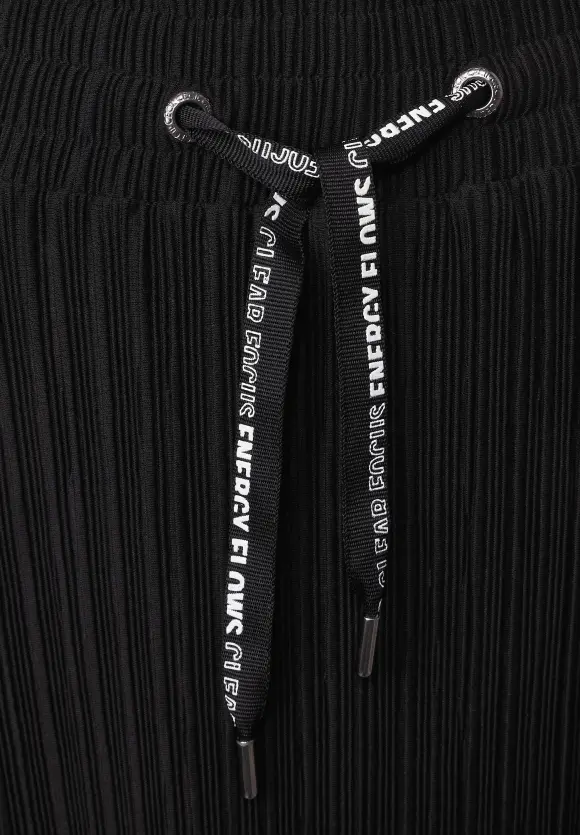 Midi Plisseé Rock - Black