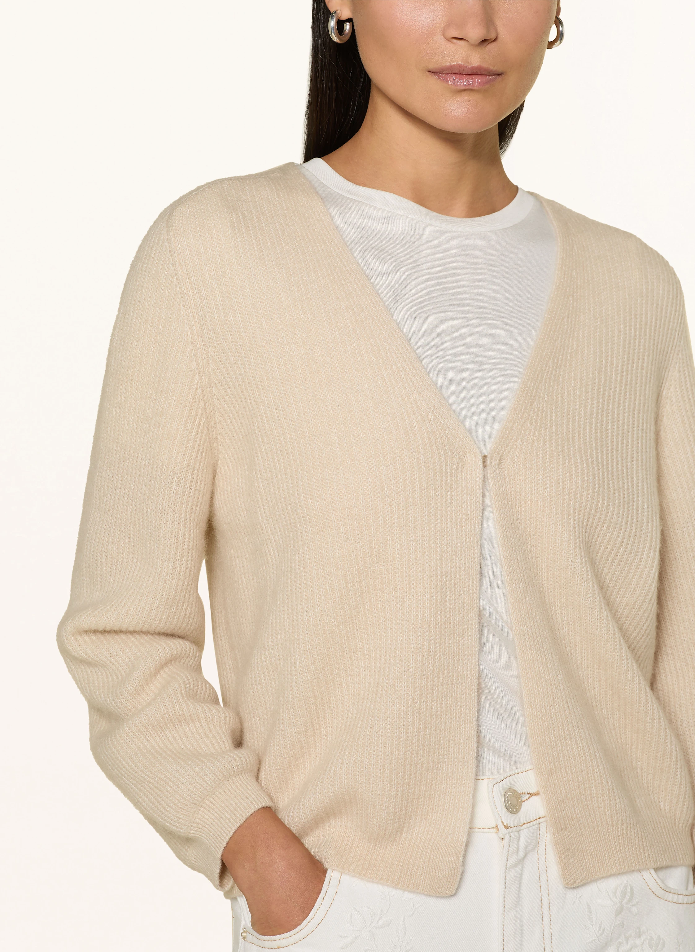 HEMISPHERE Strickjacke mit Cashmere