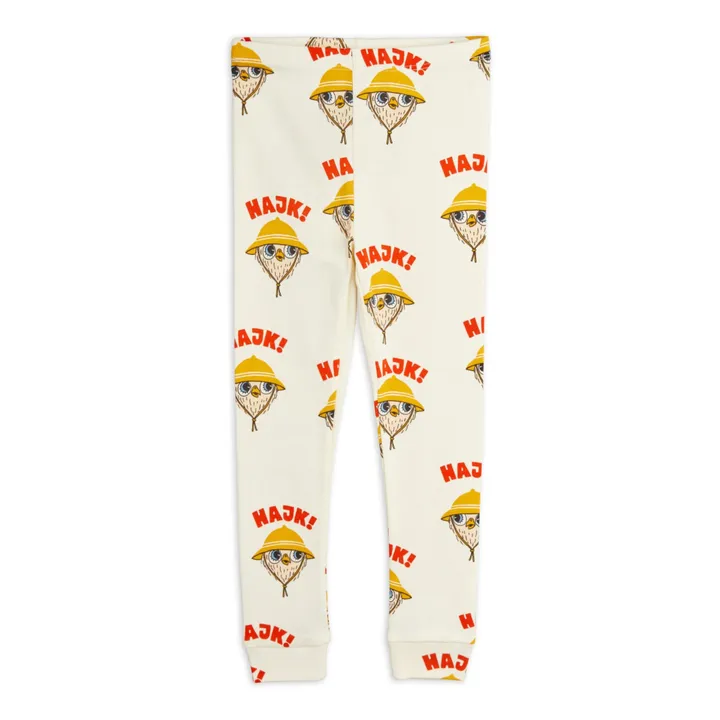 Mini Rodini Legging Najk Coton Bio | Ecru