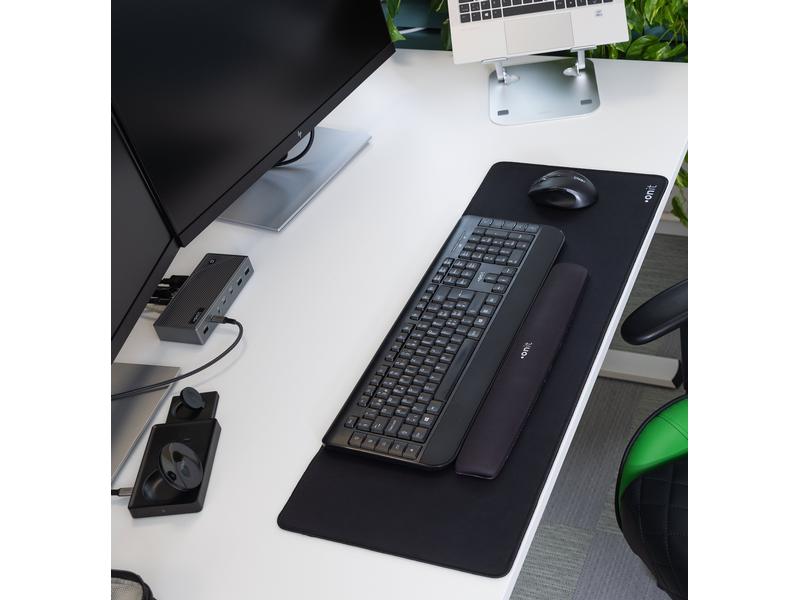 onit Handgelenkauflage ERGO Premium Schwarz Ergonomisch geformte Tastatur-Handgelenkauflage