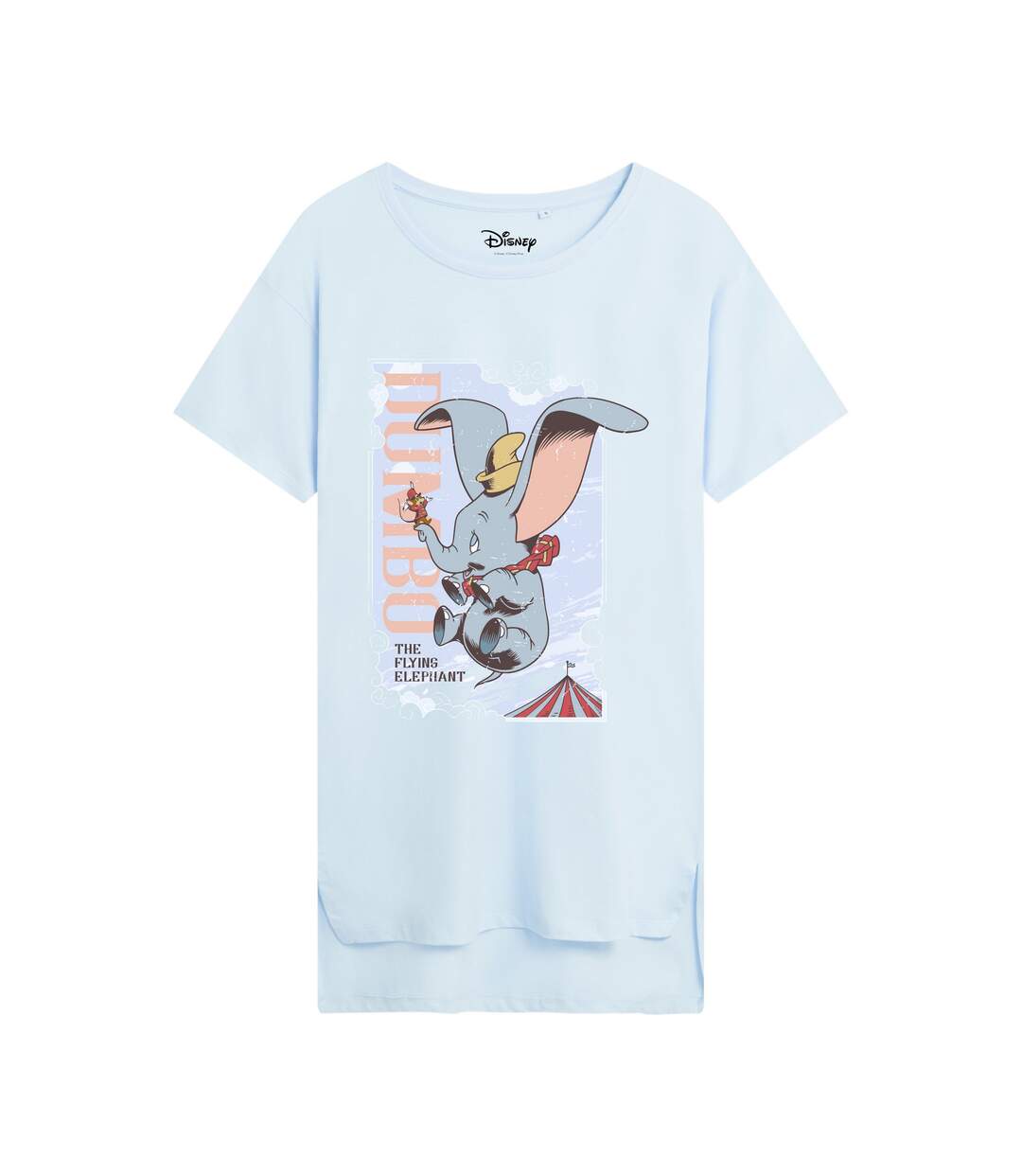 Dumbo - Chemise de nuit THE FLYING ELEPHANT - Femme (Ciel) - UTTV2527