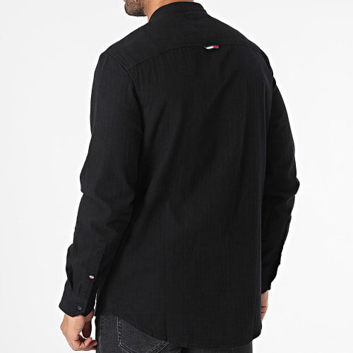 Surchemise Classic Mao Flannel 7252 Noir