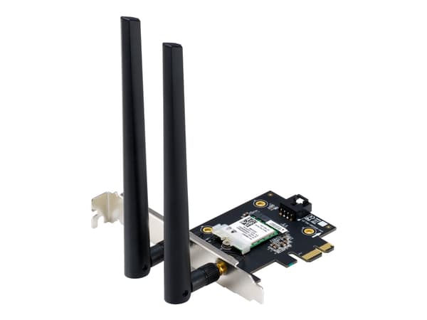 ASUS PCE-AXE5400 - Nettverksadapter - PCIe - Bluetooth 5.2, 802.11ax (Wi-Fi 6E)