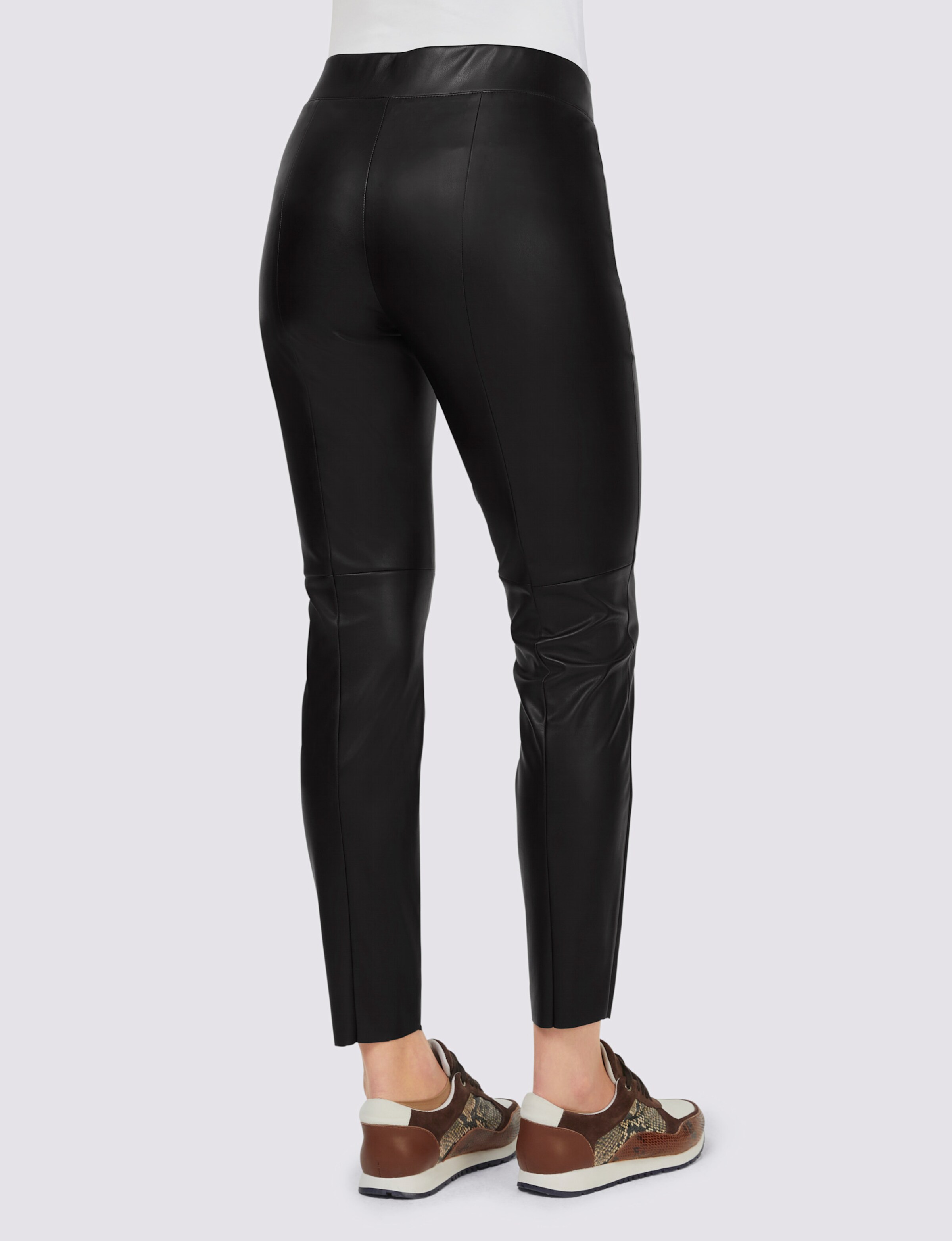 Lederimitat-Leggings