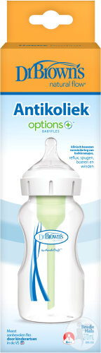 Dr. Brown's Options+ Anti-Colique Biberon Col Large 270ml Pièce 1
