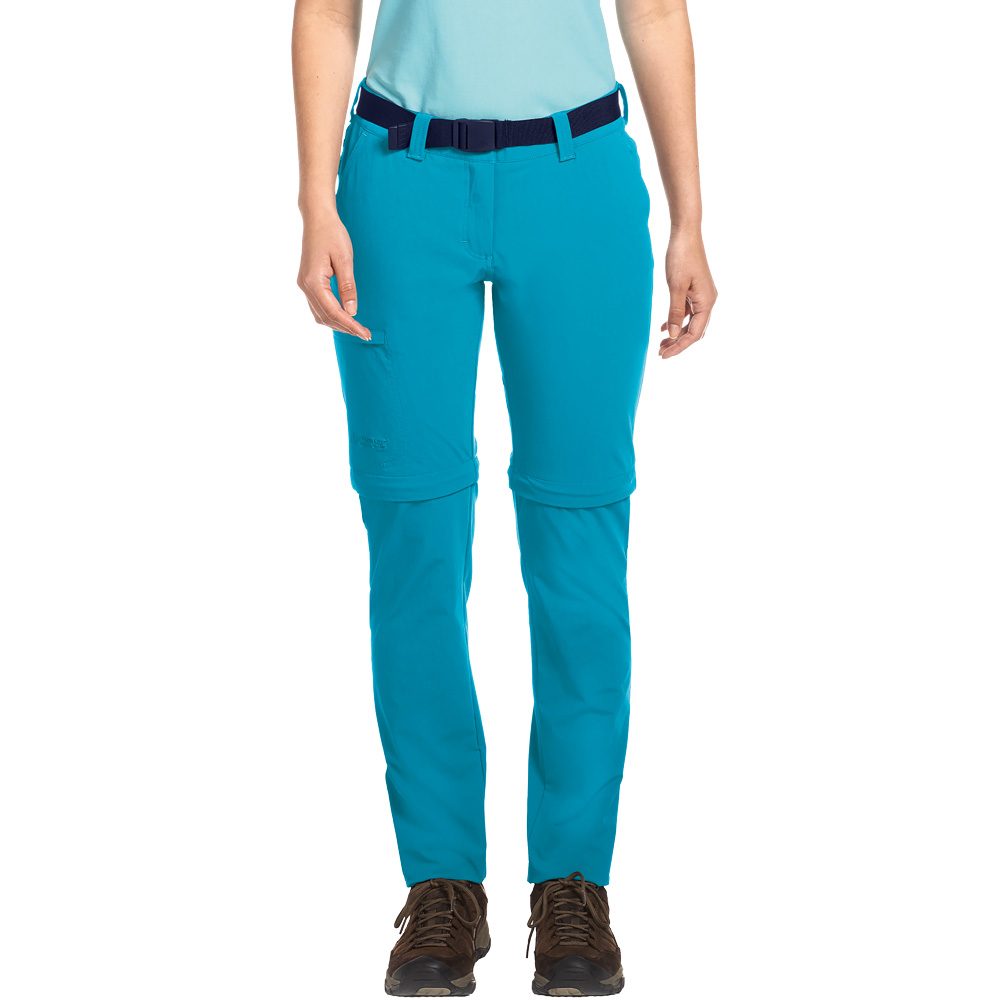 Maier Sports Inara Slim Zip Off Wanderhose Damen antigua sand