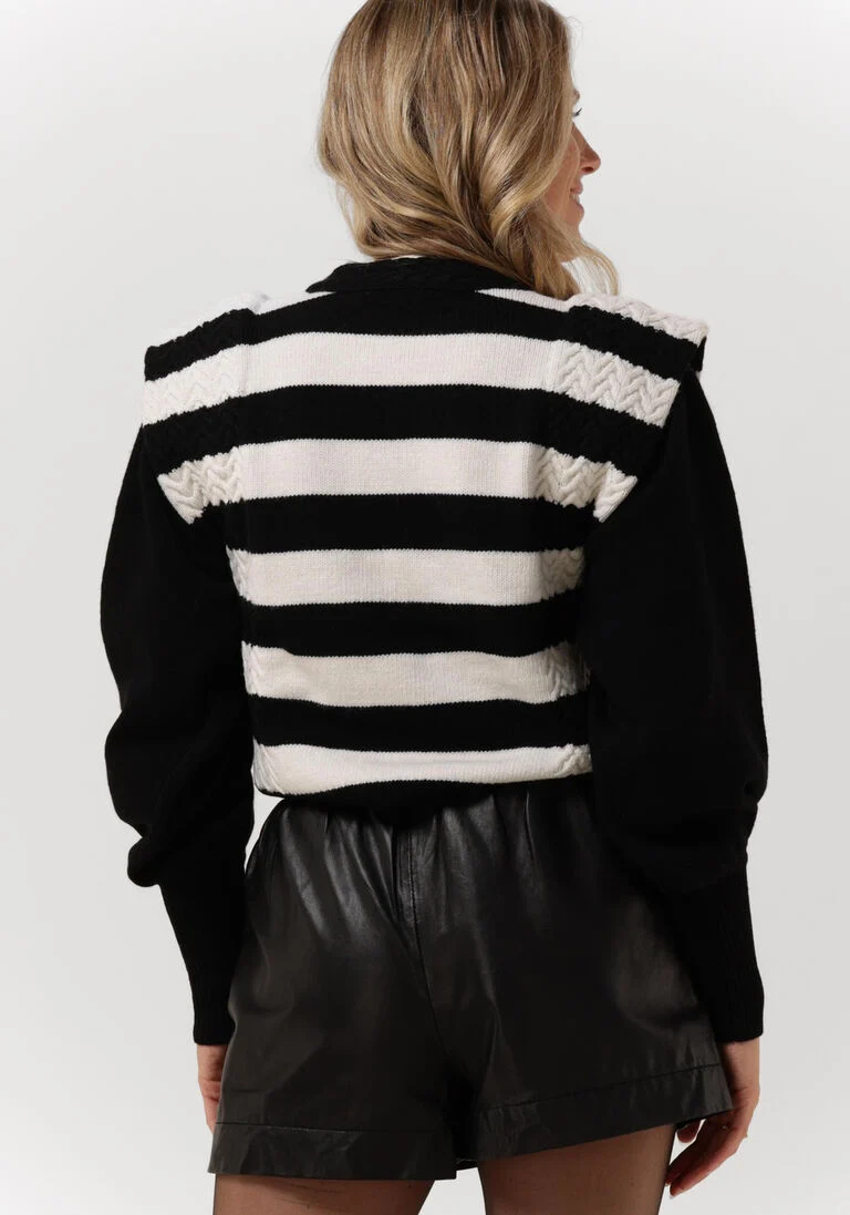 NOTES DU NORD zwarte notes du nord trui ena sweater