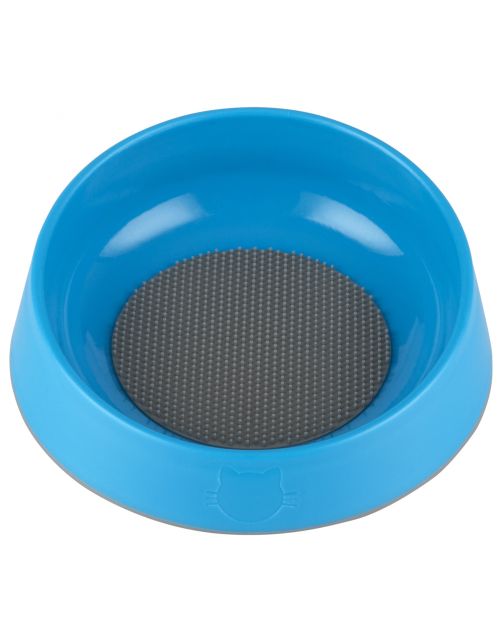 Lickimat Oh Bowl - Hairball Prevention - Oral Health - Kattenvoerbak - Ø16x5 cm Turquoise
