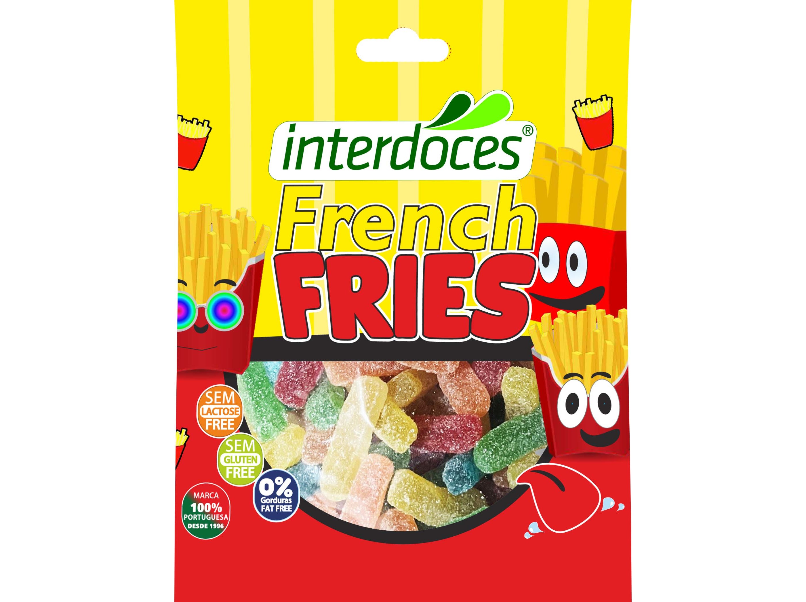 GOMAS INTERDOCES BATATAS FRITAS 150G
