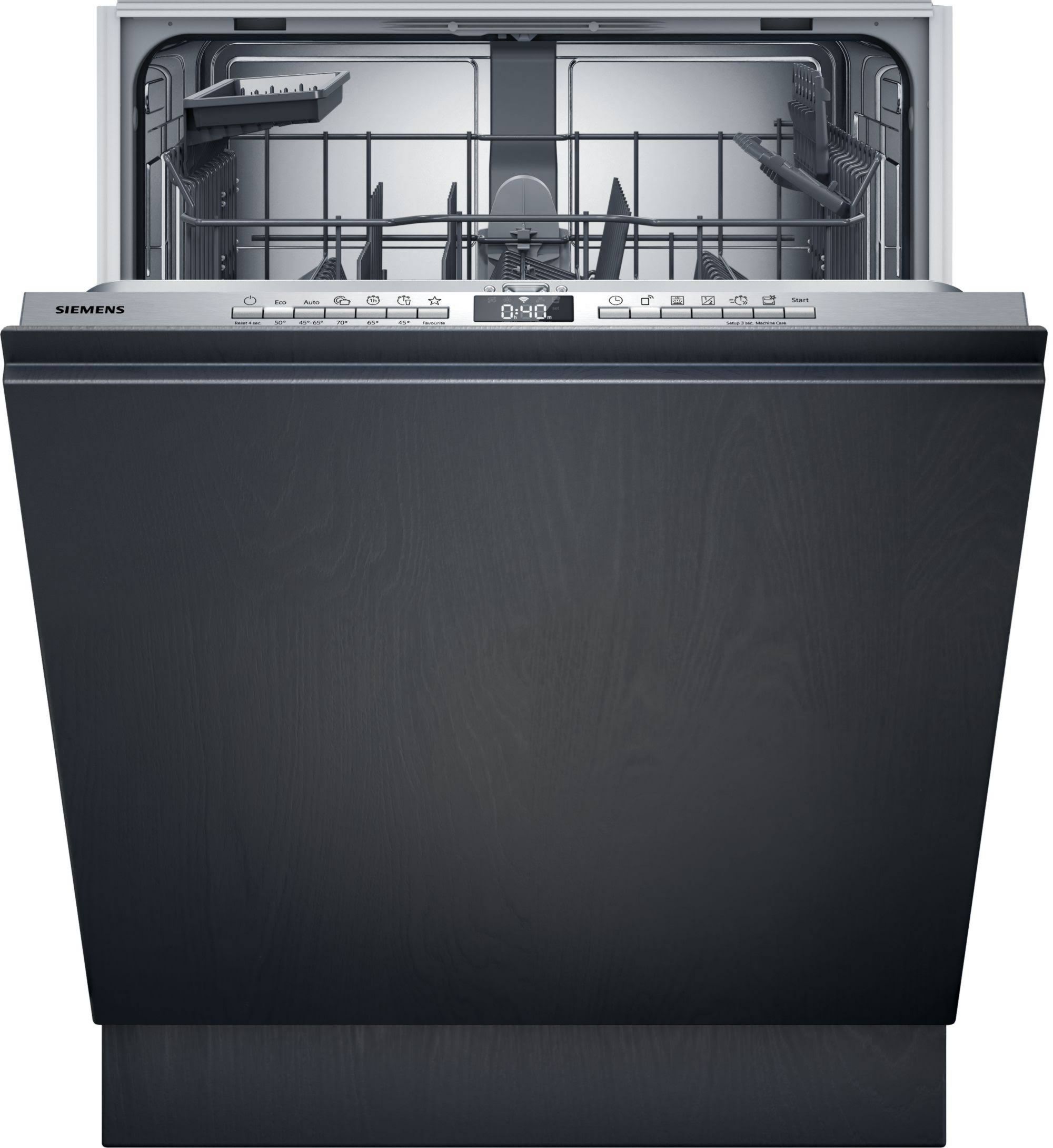 SIEMENS vollintegrierbarer Geschirrspüler iQ300 SN63HX16TE 13 Maßgedecke