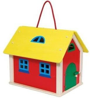 POPPENHUIS - SCHUUR in hout