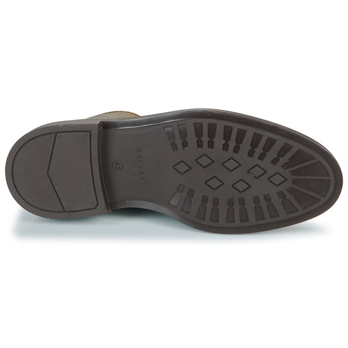 Pellet - BASTIEN - Veau lisse brosse olive / veau graine olive