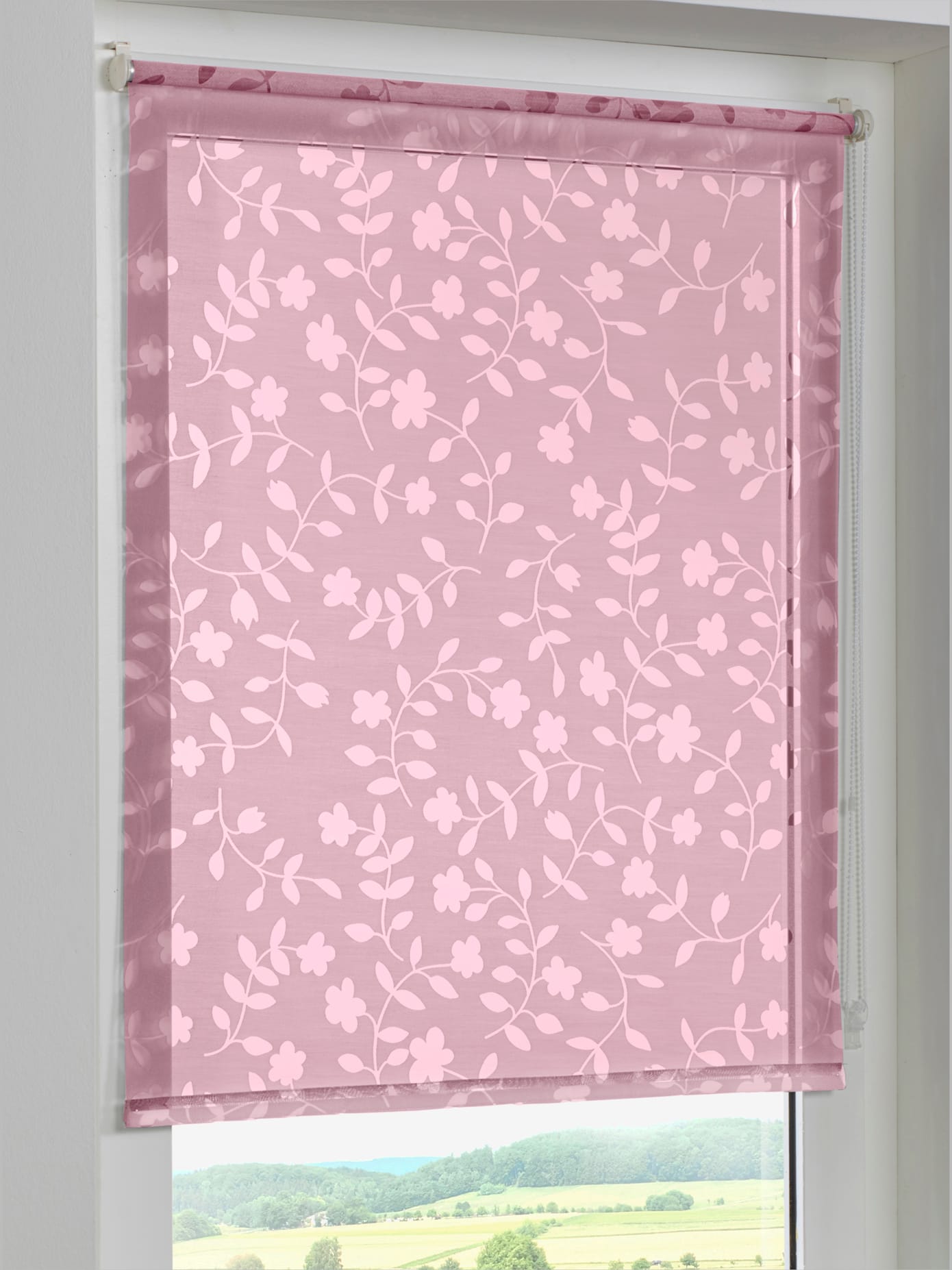 Store matière semi-transparente