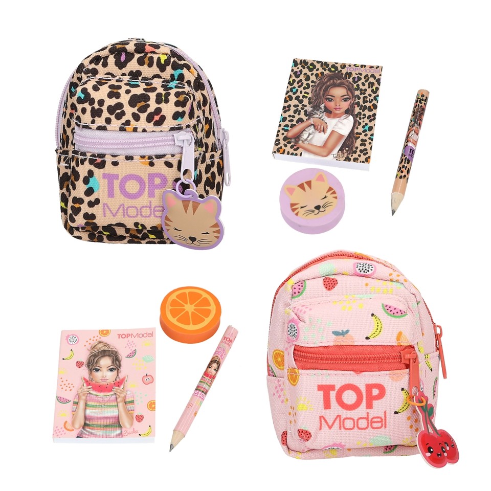 Topmodel - Micro Stationery Rygsæk med Karabinhage - Mini