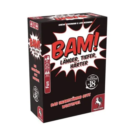 Pegasus Spiele Bam! - Länger, Tiefer, Härter