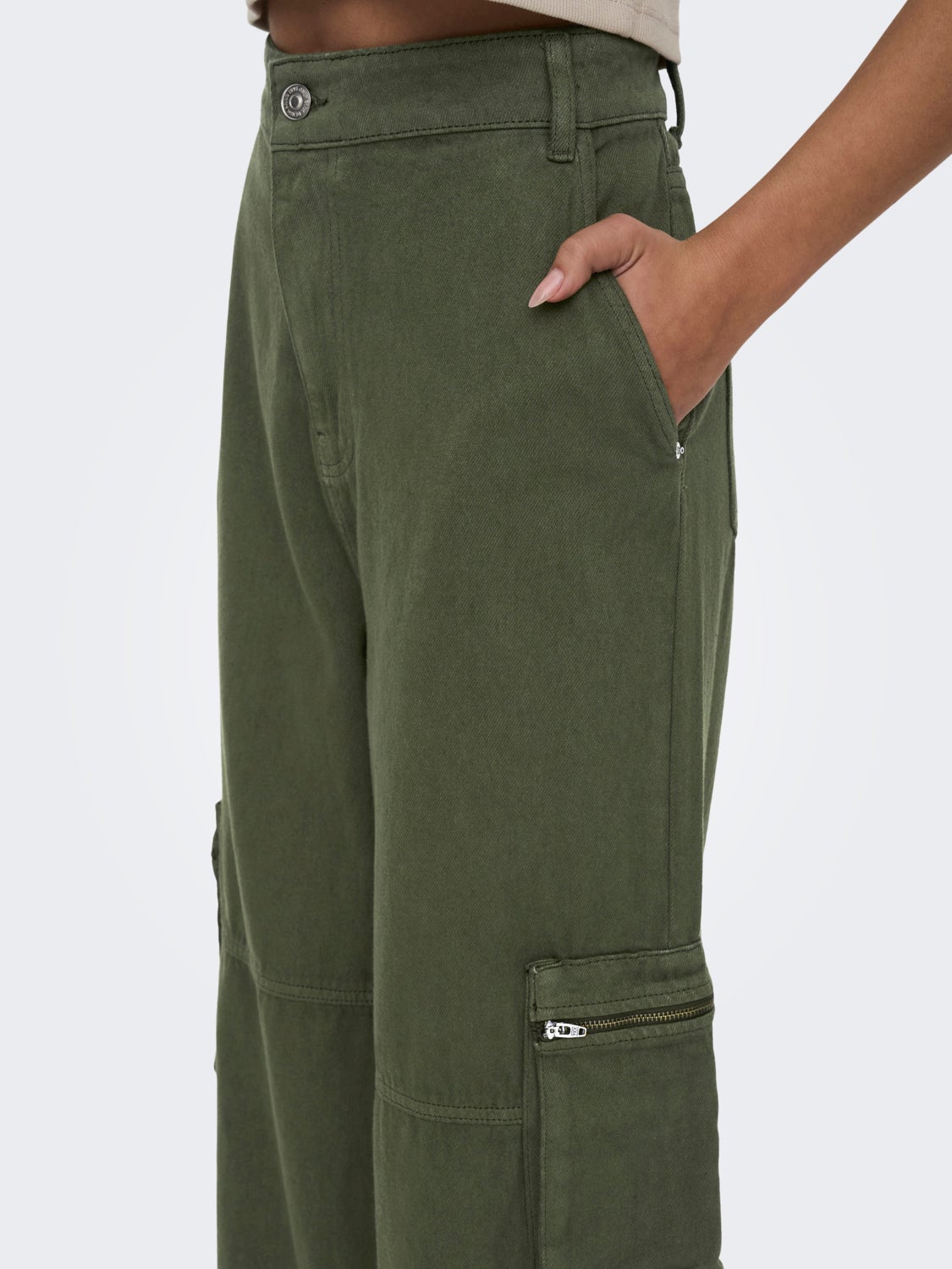ONLCARO Mittlere Taille Karotte, locker geschnitten Jeans Kalamata