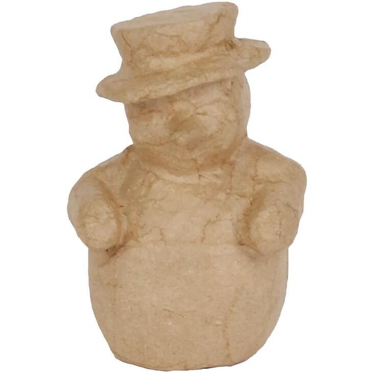 Bonhomme de neige 12cm - Kraft