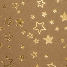 Bloc de cartons 'Étoiles de Noël', A4, 12 feuilles