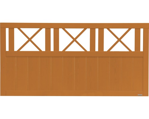 Voortuinhek Konsta Provence 180 x 90 cm kersenhoutlook