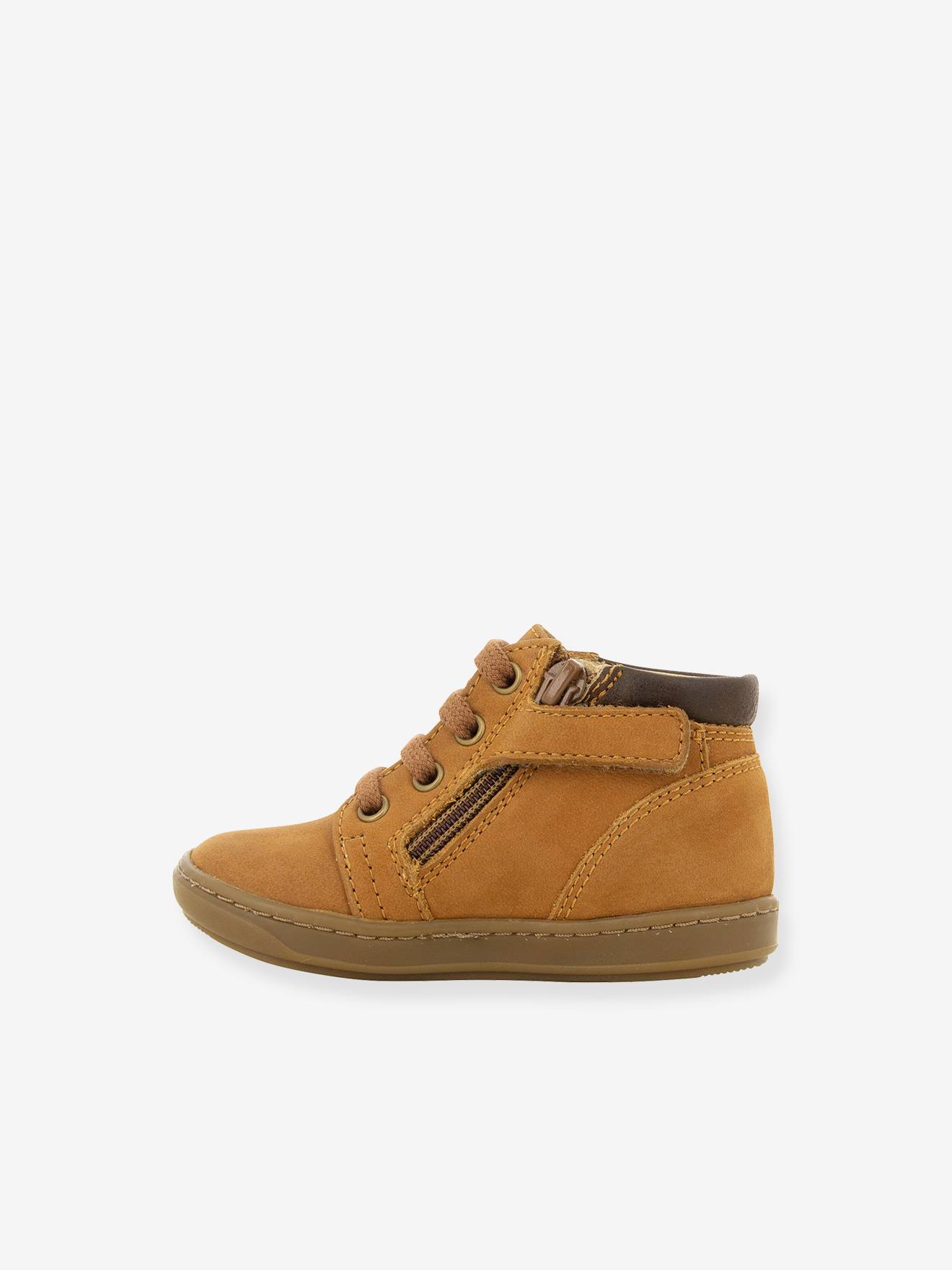 Botins para bebê Bouba Zip Desert Longbeach SHOO POM® cáqui