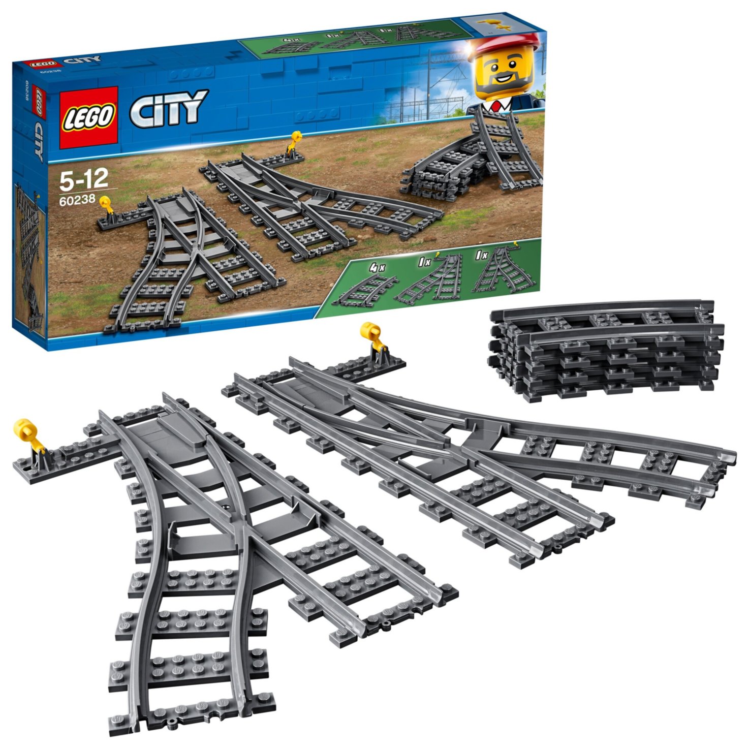LEGO® City 60238 Weichen ab 5+Jahren