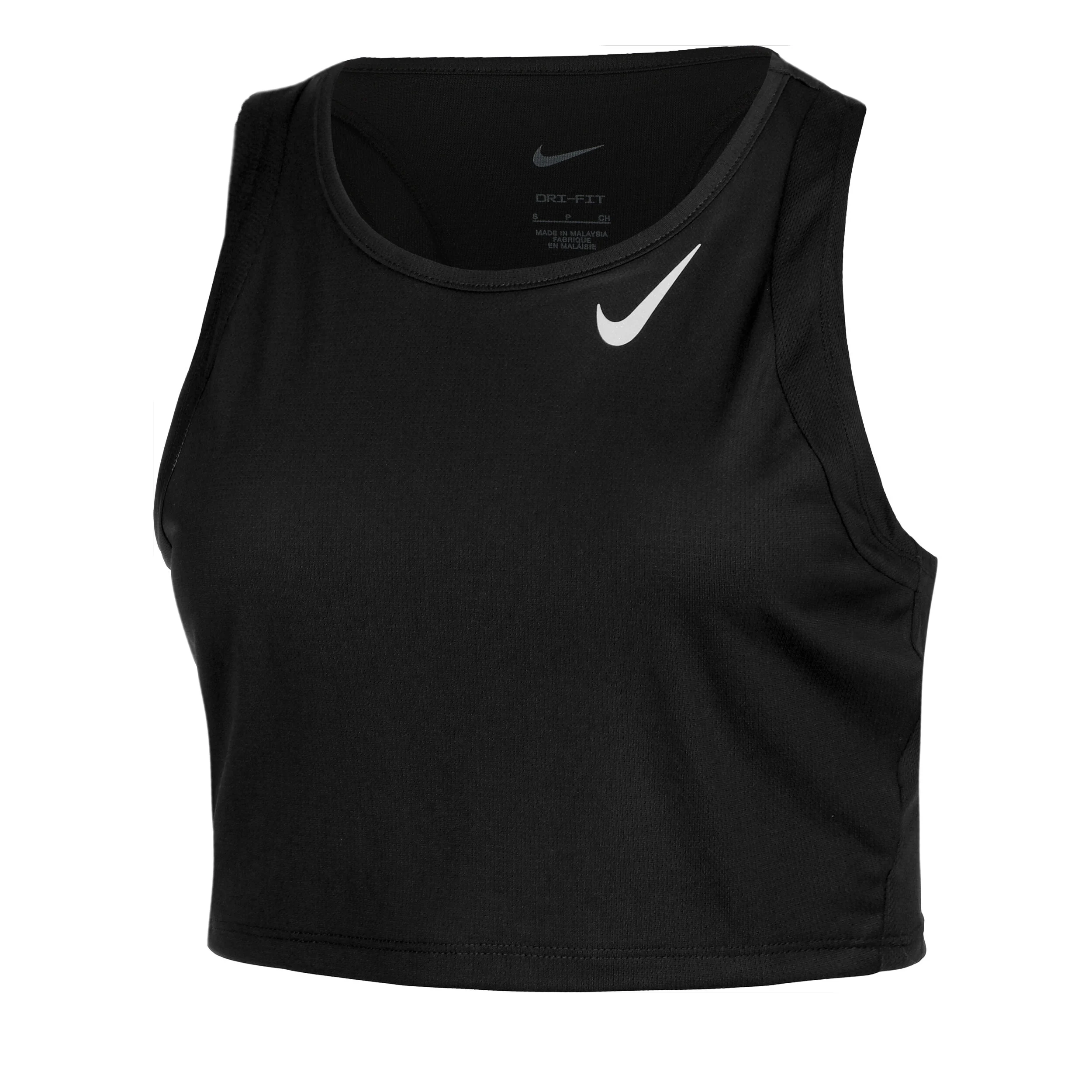 Nike Dri-Fit Fast Crop Débardeur Tank Top Femmes - Noir