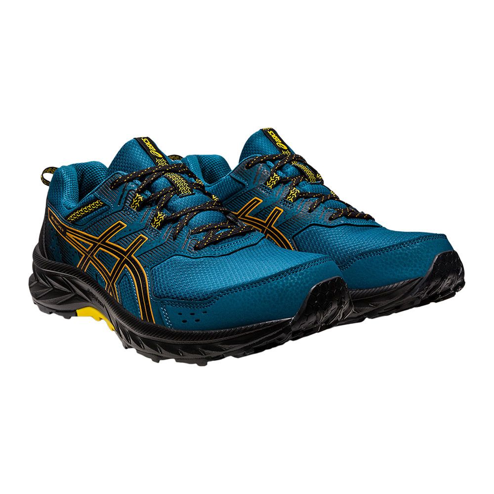 Asics GEL-VENTURE 9 - Chaussures trail Homme ink teal/sandstorm
