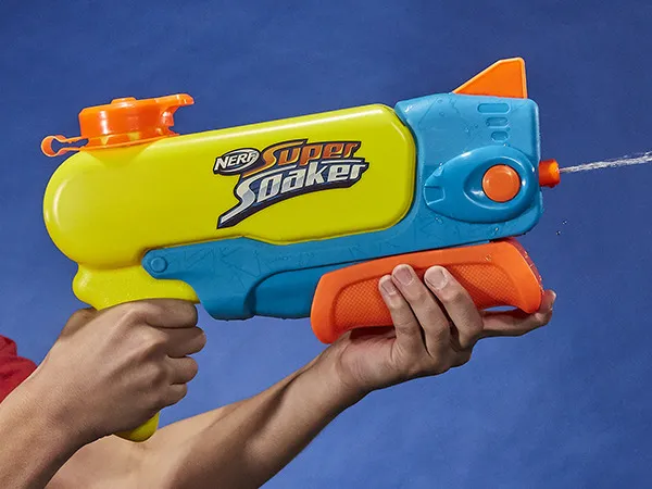 Nerf Super Soaker Wave Spray, Vandpistol, Flerfarvet, 6 År