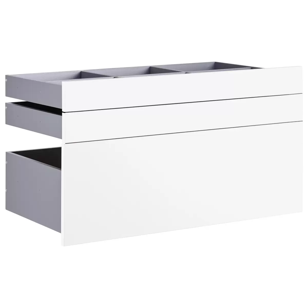 Schubladenset Unit weiss