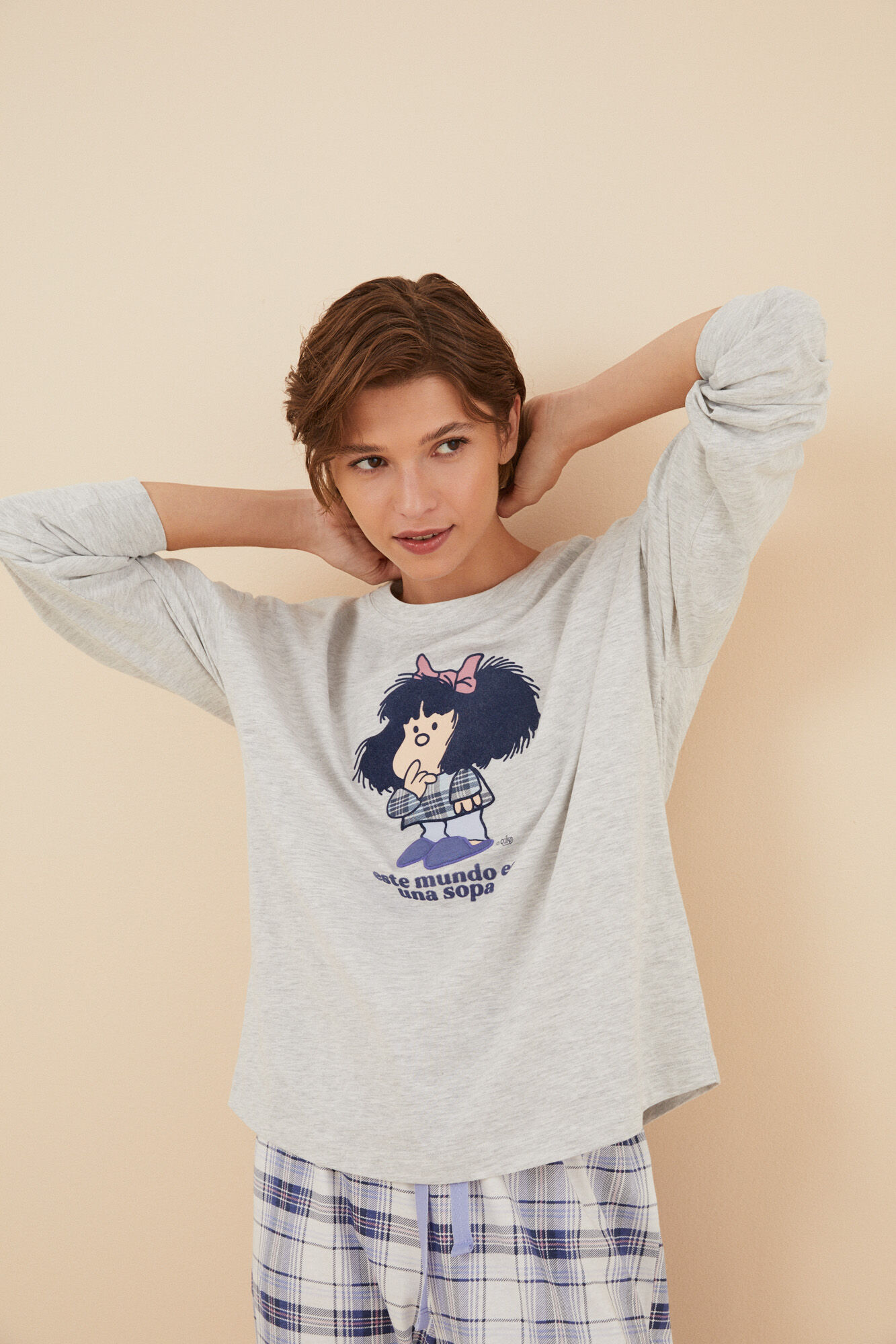 Pijama Mafalda 100% Algodão