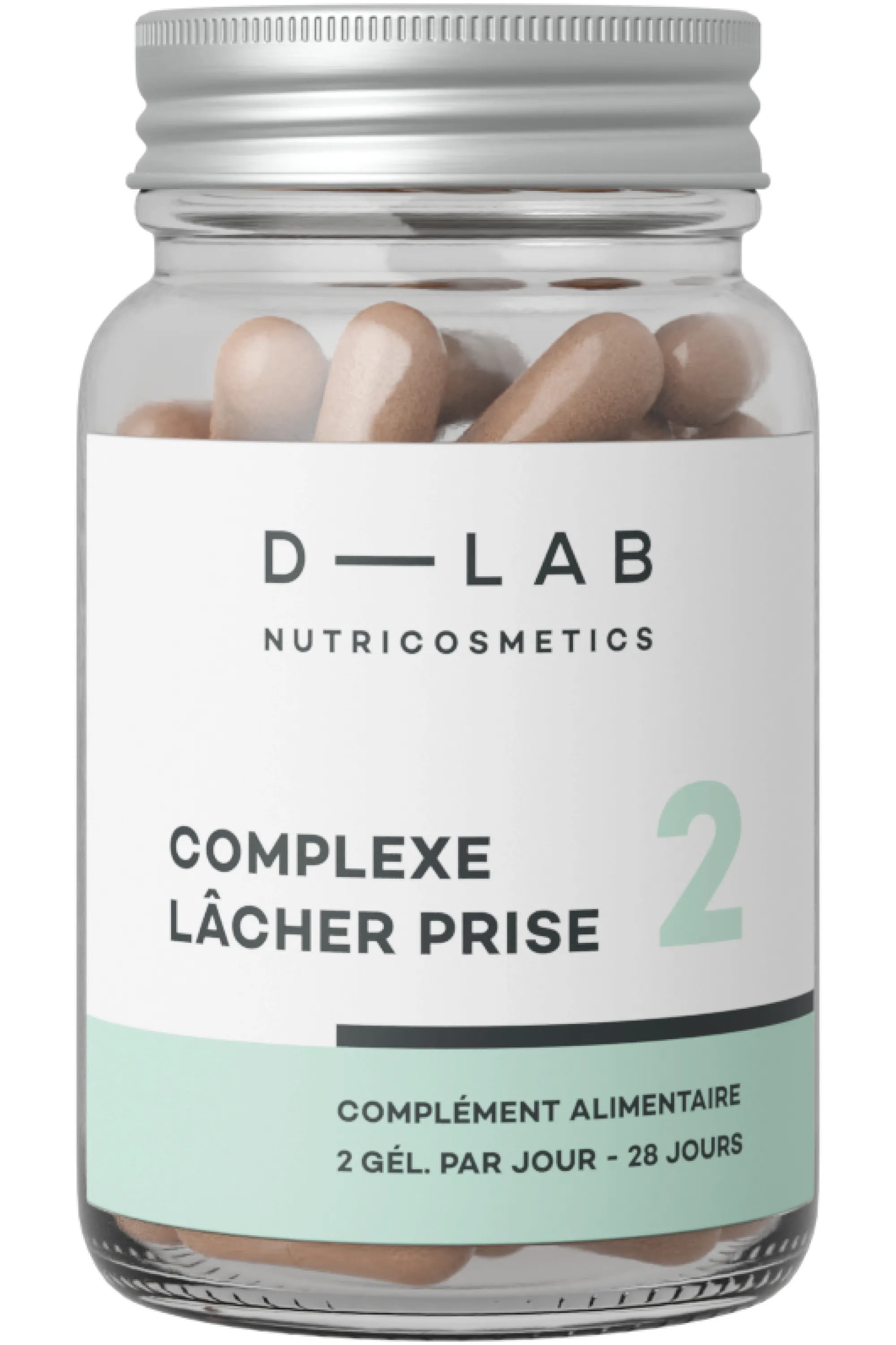 D-LAB Nutricosmetics Complément alimentaire anti-stress Complexe Lâcher-Prise