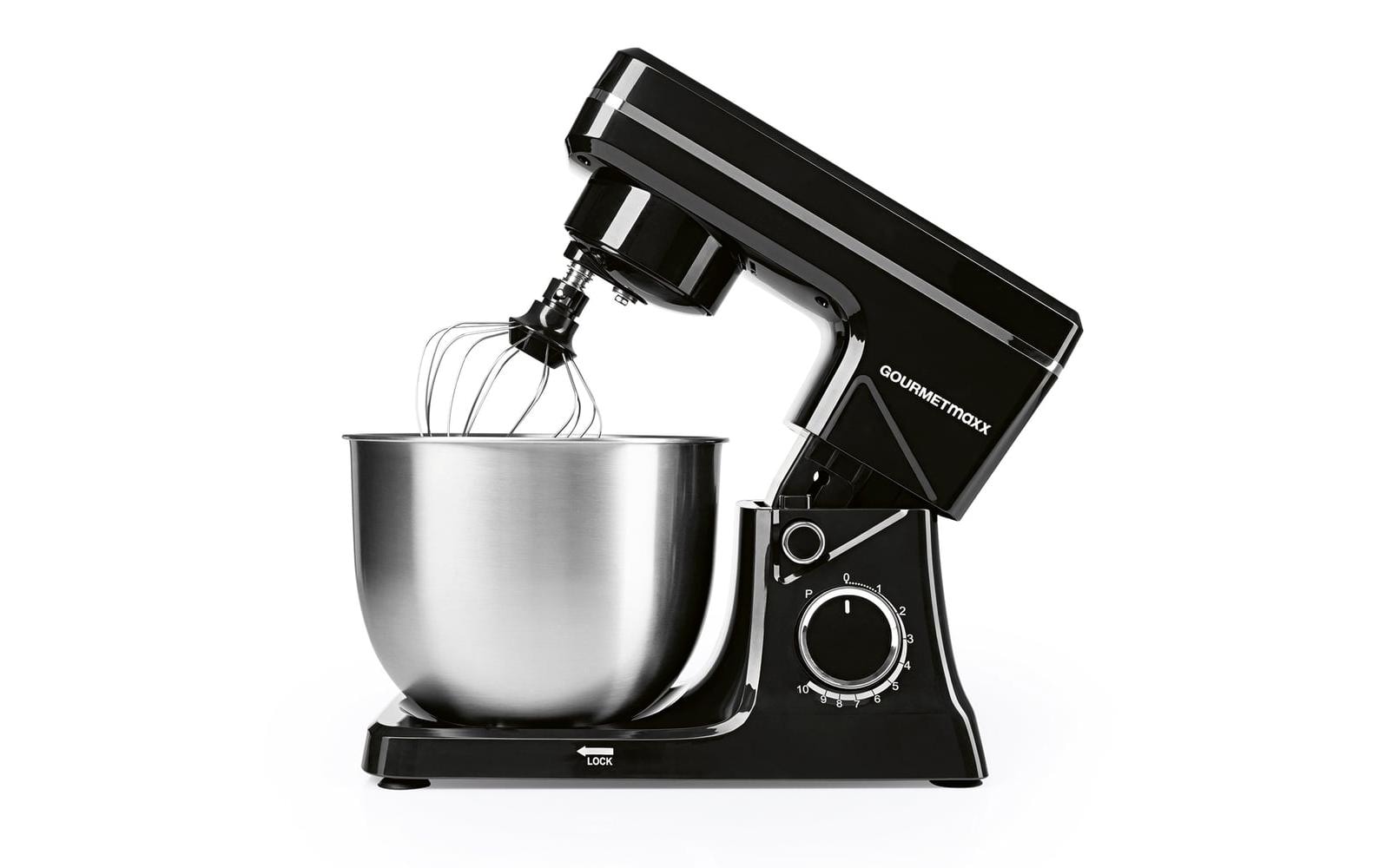 Küchenmaschine 5-Teilig, 3-in1 SchwarzVielseitiges Küchengerät
