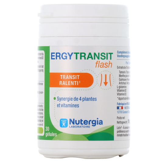Nutergia Ergystransit Flash transit ralenti - Constipation