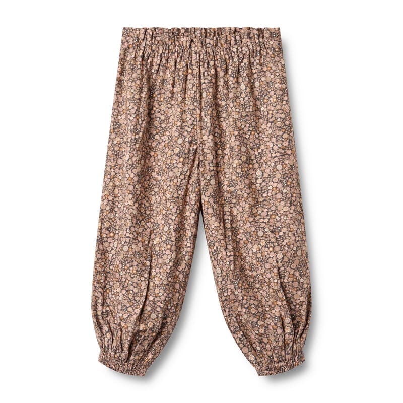 Trousers Lined Polly black sea garden - Wheat - Rumpetroll