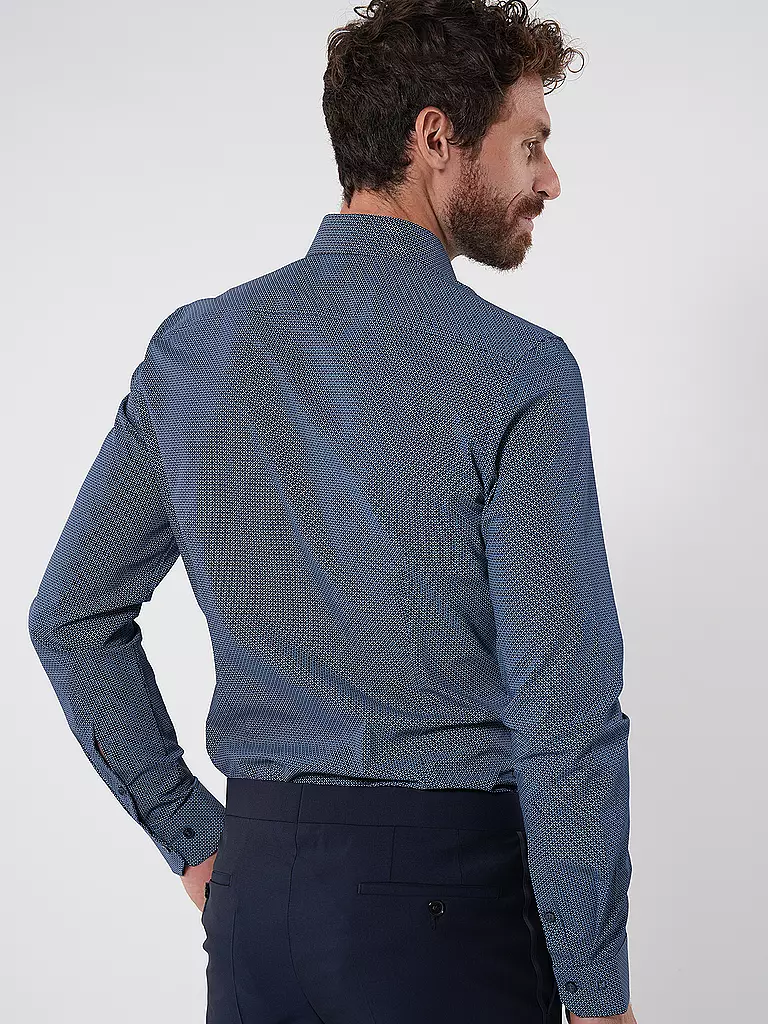 OLYMP NO.6 Hemd  Super Slim dunkelblau