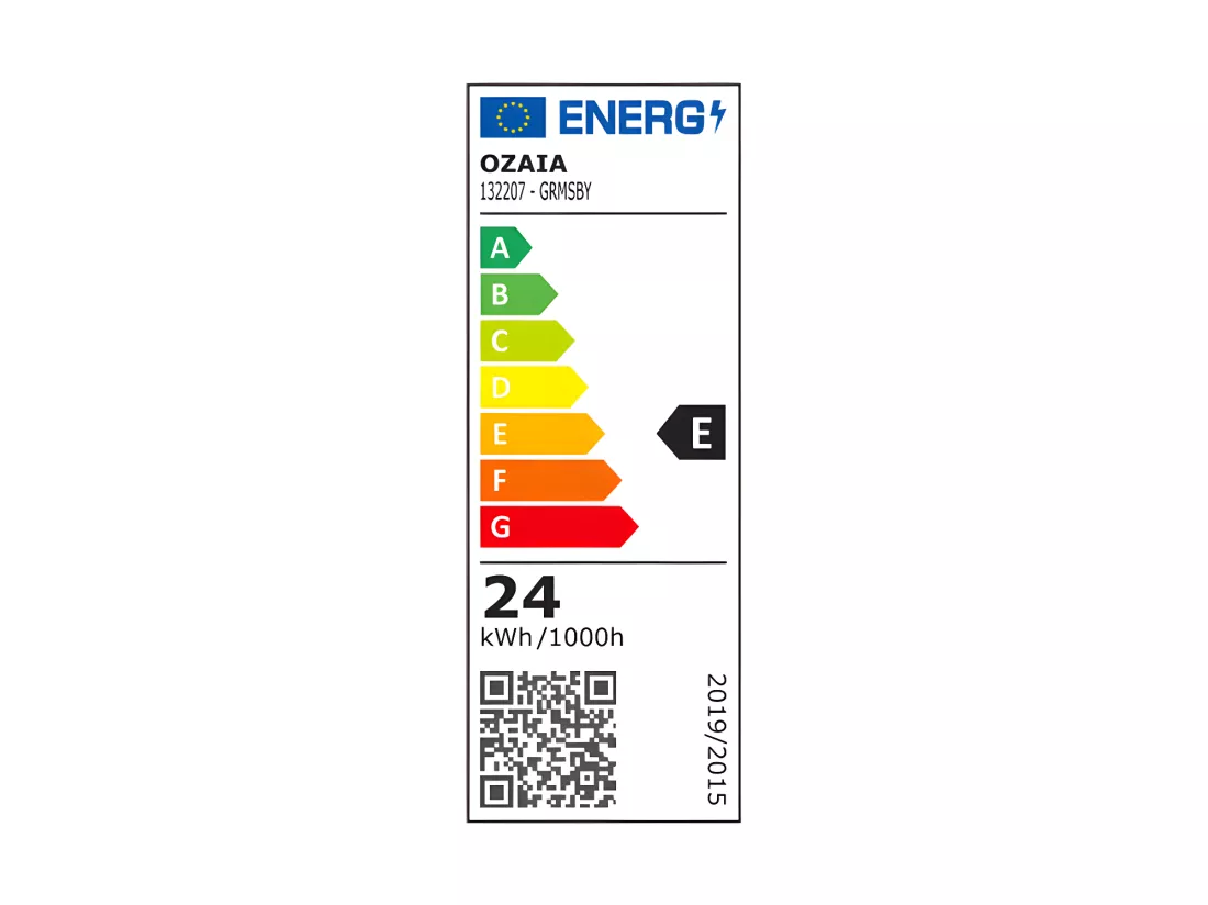 Lustre LED en métal et aluminium - 4 spots - L. 85 cm - Noir et doré - GRIMBSY