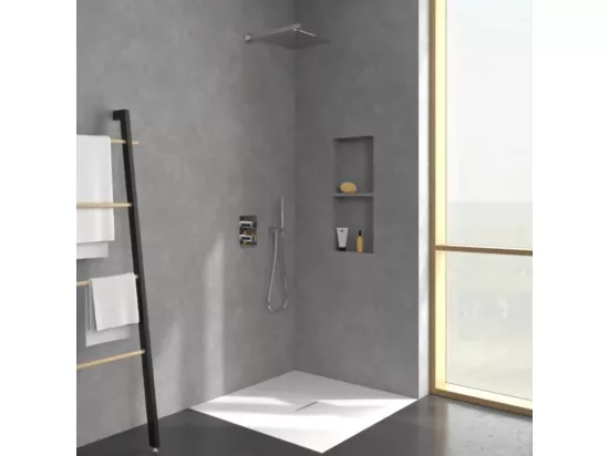Douche de tête 300 VILLEROY ET BOCH Universal rectangle Chrome