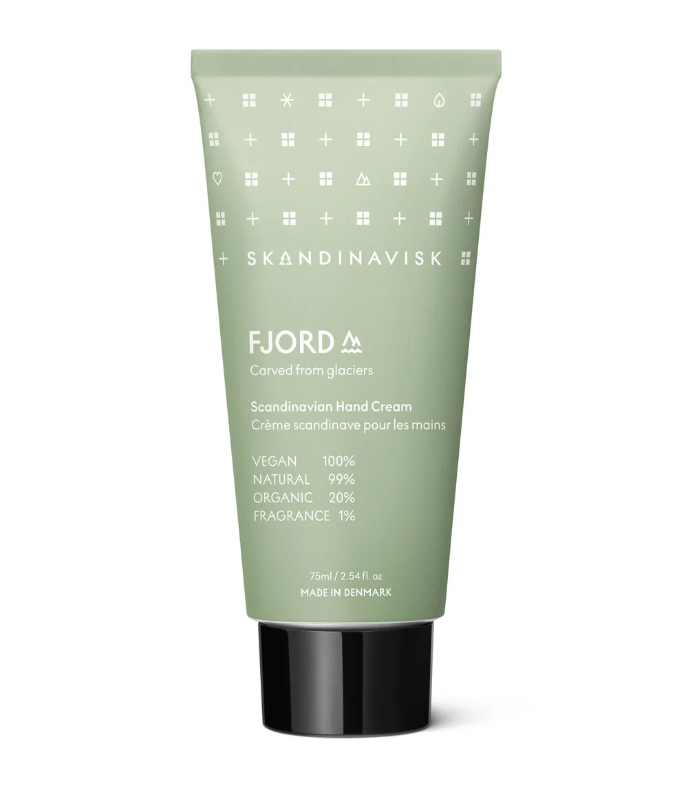 Skandinavisk  Fjord håndcreme, 75ml. - Fjord green